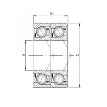 ISO 7215 CDT angular contact ball bearings