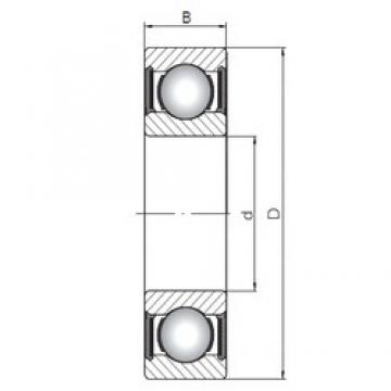 35 mm x 72 mm x 27 mm  ISO 63207-2RS deep groove ball bearings