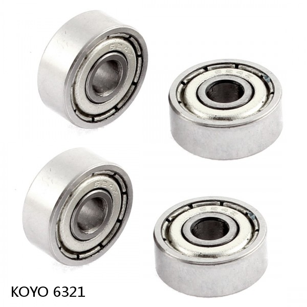 6321 KOYO Single-row deep groove ball bearings