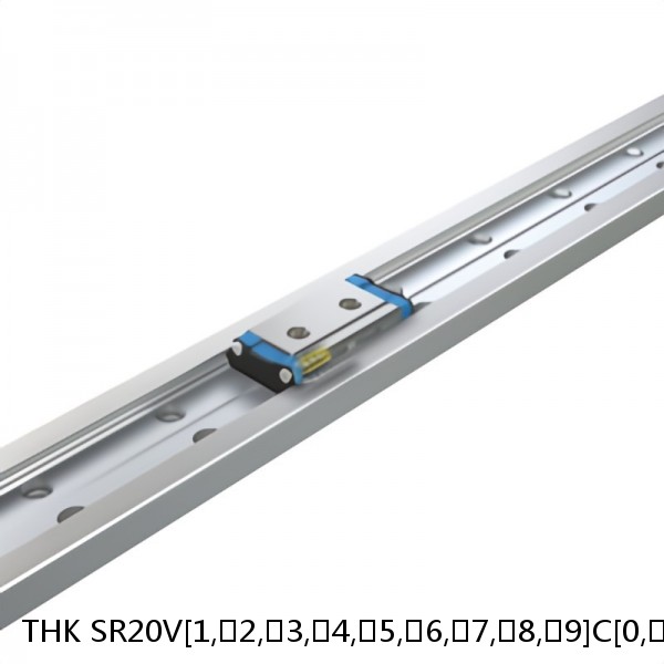 SR20V[1,​2,​3,​4,​5,​6,​7,​8,​9]C[0,​1]M+[61-1480/1]L[H,​P,​SP,​UP]M THK Radial Load Linear Guide Accuracy and Preload Selectable SR Series