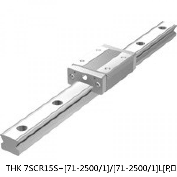 7SCR15S+[71-2500/1]/[71-2500/1]L[P,​SP,​UP] THK Caged-Ball Cross Rail Linear Motion Guide Set