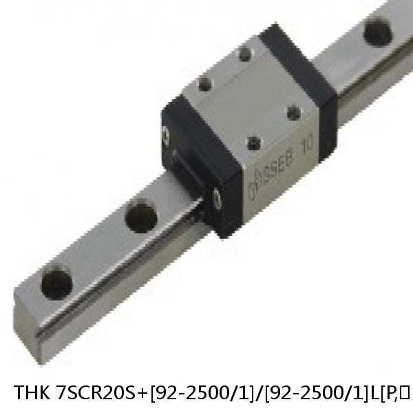 7SCR20S+[92-2500/1]/[92-2500/1]L[P,​SP,​UP] THK Caged-Ball Cross Rail Linear Motion Guide Set