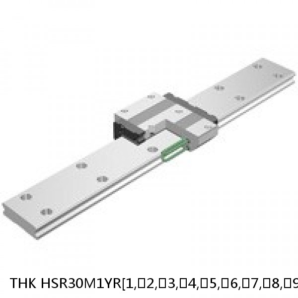 HSR30M1YR[1,​2,​3,​4,​5,​6,​7,​8,​9]C[0,​1]+[112-1500/1]L THK High Temperature Linear Guide Accuracy and Preload Selectable HSR-M1 Series