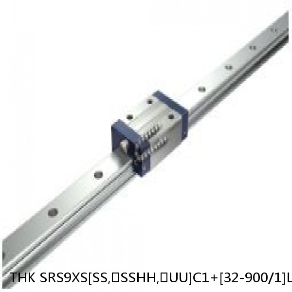 SRS9XS[SS,​SSHH,​UU]C1+[32-900/1]LM THK Miniature Linear Guide Caged Ball SRS Series
