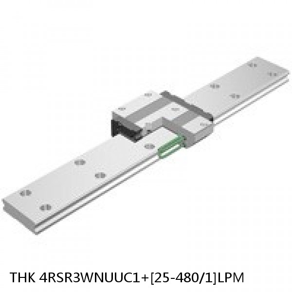 4RSR3WNUUC1+[25-480/1]LPM THK Miniature Linear Guide Full Ball RSR Series