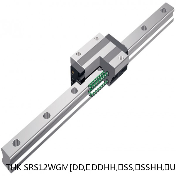 SRS12WGM[DD,​DDHH,​SS,​SSHH,​UU]+[46-1000/1]LM THK Miniature Linear Guide Full Ball SRS-G Accuracy and Preload Selectable