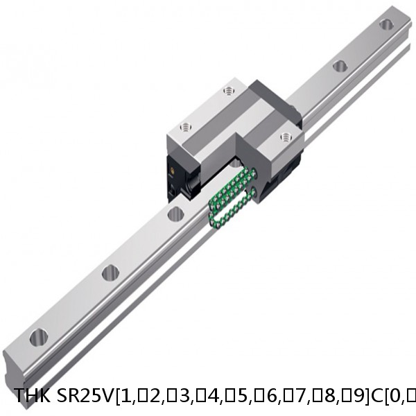 SR25V[1,​2,​3,​4,​5,​6,​7,​8,​9]C[0,​1]M+[73-2020/1]LYM THK Radial Load Linear Guide Accuracy and Preload Selectable SR Series