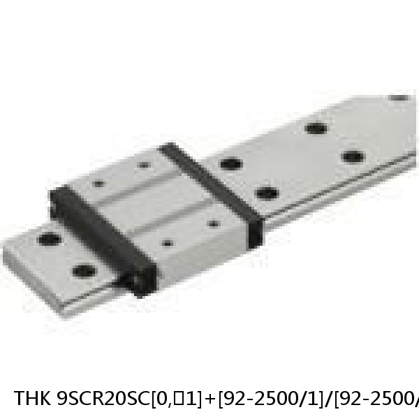 9SCR20SC[0,​1]+[92-2500/1]/[92-2500/1]L[P,​SP,​UP] THK Caged-Ball Cross Rail Linear Motion Guide Set