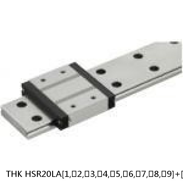 HSR20LA[1,​2,​3,​4,​5,​6,​7,​8,​9]+[103-3000/1]L THK Standard Linear Guide Accuracy and Preload Selectable HSR Series