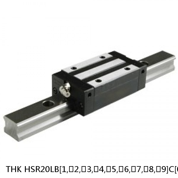 HSR20LB[1,​2,​3,​4,​5,​6,​7,​8,​9]C[0,​1]+[103-3000/1]L THK Standard Linear Guide Accuracy and Preload Selectable HSR Series