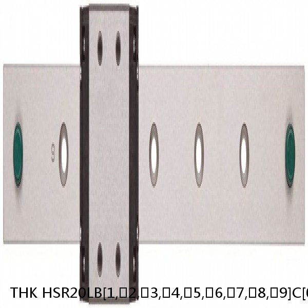 HSR20LB[1,​2,​3,​4,​5,​6,​7,​8,​9]C[0,​1]M+[103-1480/1]L[H,​P,​SP,​UP]M THK Standard Linear Guide Accuracy and Preload Selectable HSR Series