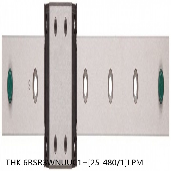 6RSR3WNUUC1+[25-480/1]LPM THK Miniature Linear Guide Full Ball RSR Series