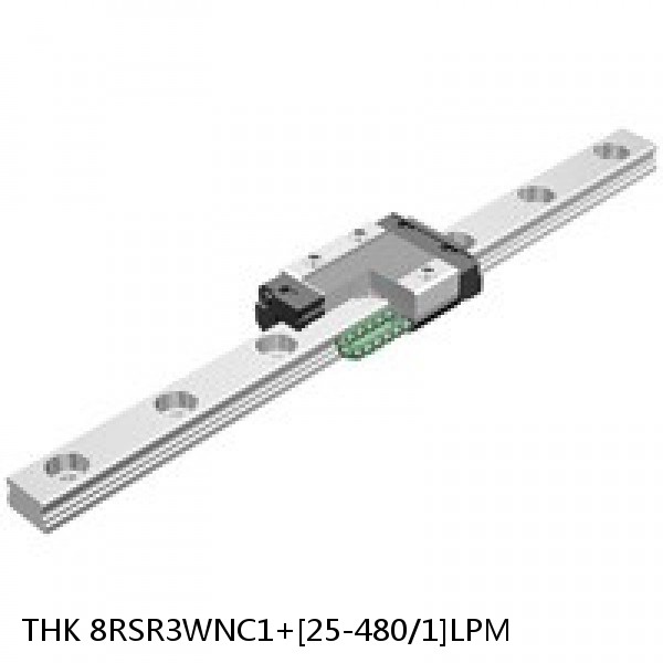 8RSR3WNC1+[25-480/1]LPM THK Miniature Linear Guide Full Ball RSR Series