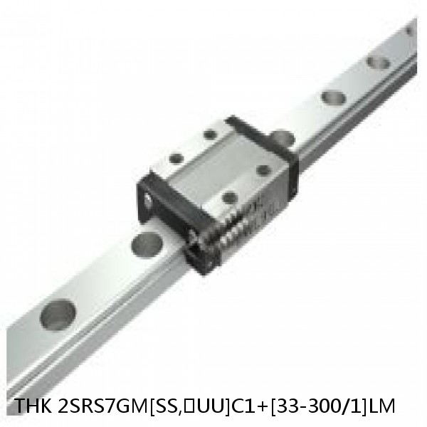 2SRS7GM[SS,​UU]C1+[33-300/1]LM THK Miniature Linear Guide Full Ball SRS-G Accuracy and Preload Selectable