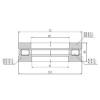 ISO 81212 thrust roller bearings #2 small image
