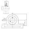 ISO UCP203 bearing units #2 small image