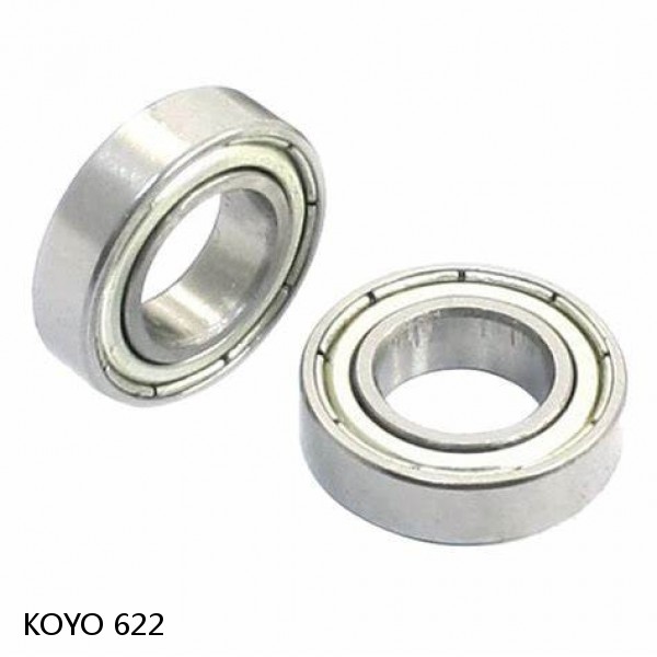 622 KOYO Single-row deep groove ball bearings #1 small image