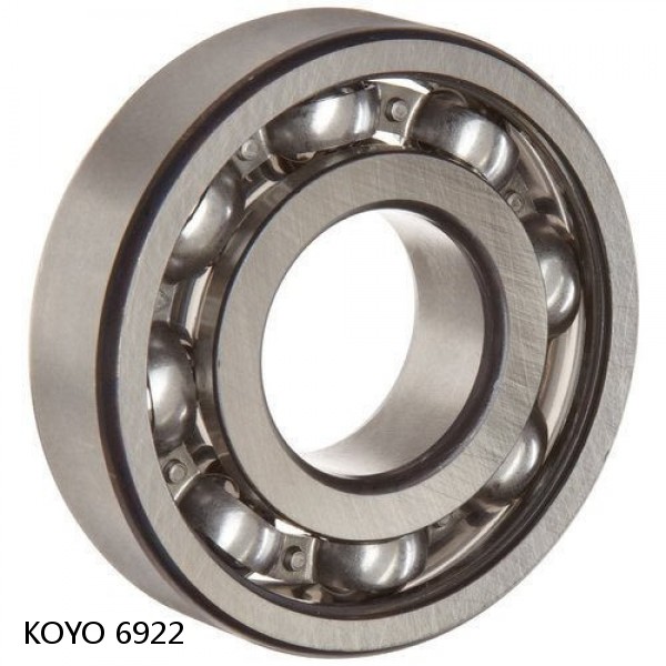 6922 KOYO Single-row deep groove ball bearings #1 small image