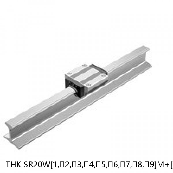 SR20W[1,​2,​3,​4,​5,​6,​7,​8,​9]M+[80-1480/1]L[H,​P,​SP,​UP]M THK Radial Load Linear Guide Accuracy and Preload Selectable SR Series #1 small image