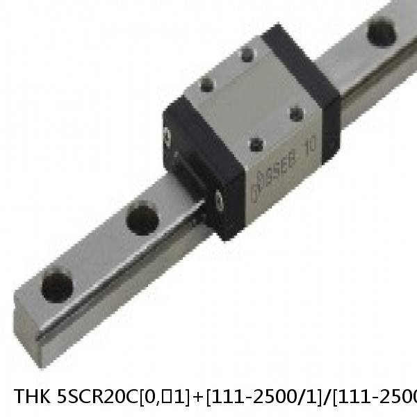 5SCR20C[0,​1]+[111-2500/1]/[111-2500/1]L[P,​SP,​UP] THK Caged-Ball Cross Rail Linear Motion Guide Set #1 small image