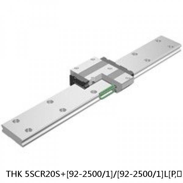 5SCR20S+[92-2500/1]/[92-2500/1]L[P,​SP,​UP] THK Caged-Ball Cross Rail Linear Motion Guide Set #1 small image