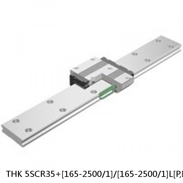 5SCR35+[165-2500/1]/[165-2500/1]L[P,​SP,​UP] THK Caged-Ball Cross Rail Linear Motion Guide Set #1 small image