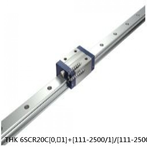 6SCR20C[0,​1]+[111-2500/1]/[111-2500/1]L[P,​SP,​UP] THK Caged-Ball Cross Rail Linear Motion Guide Set #1 small image
