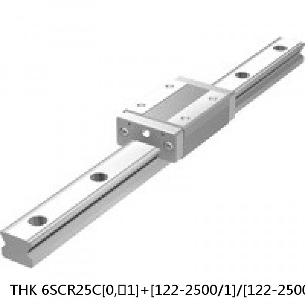6SCR25C[0,​1]+[122-2500/1]/[122-2500/1]L[P,​SP,​UP] THK Caged-Ball Cross Rail Linear Motion Guide Set #1 small image