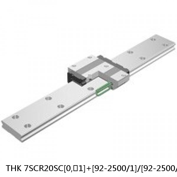7SCR20SC[0,​1]+[92-2500/1]/[92-2500/1]L[P,​SP,​UP] THK Caged-Ball Cross Rail Linear Motion Guide Set #1 small image