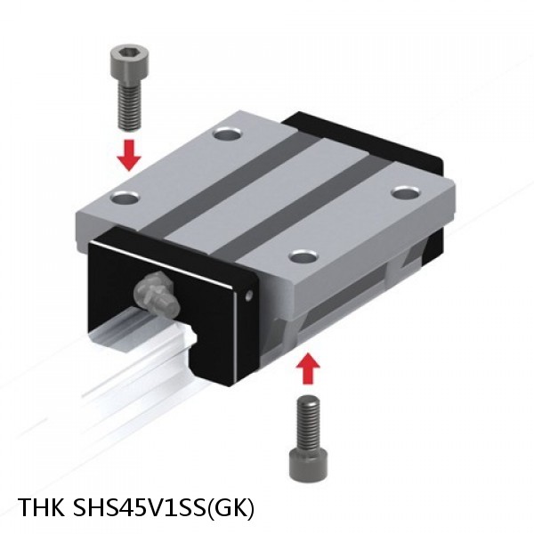 SHS45V1SS(GK) THK Caged Ball Linear Guide (Block Only) Standard Grade Interchangeable SHS Series #1 small image