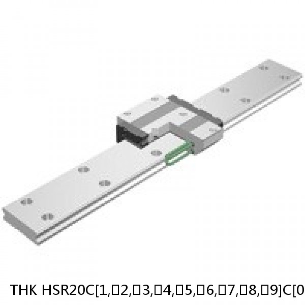 HSR20C[1,​2,​3,​4,​5,​6,​7,​8,​9]C[0,​1]+[87-3000/1]L THK Standard Linear Guide Accuracy and Preload Selectable HSR Series
