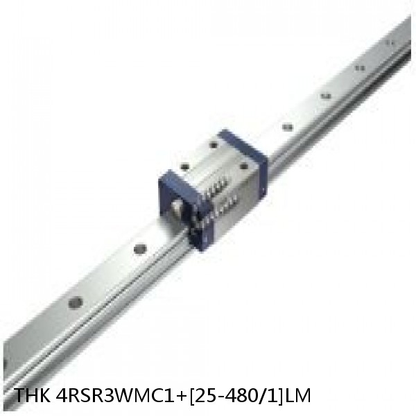 4RSR3WMC1+[25-480/1]LM THK Miniature Linear Guide Full Ball RSR Series #1 small image
