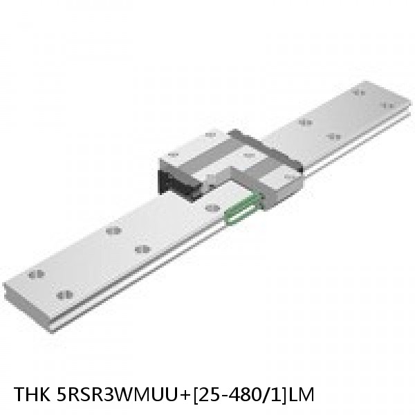 5RSR3WMUU+[25-480/1]LM THK Miniature Linear Guide Full Ball RSR Series #1 small image