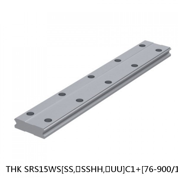SRS15WS[SS,​SSHH,​UU]C1+[76-900/1]LM THK Miniature Linear Guide Caged Ball SRS Series