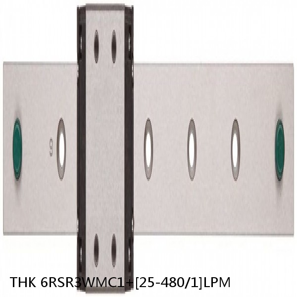 6RSR3WMC1+[25-480/1]LPM THK Miniature Linear Guide Full Ball RSR Series