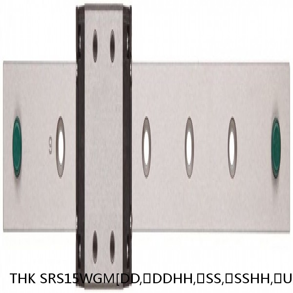 SRS15WGM[DD,​DDHH,​SS,​SSHH,​UU]+[57-1000/1]L[H,​P]M THK Miniature Linear Guide Full Ball SRS-G Accuracy and Preload Selectable