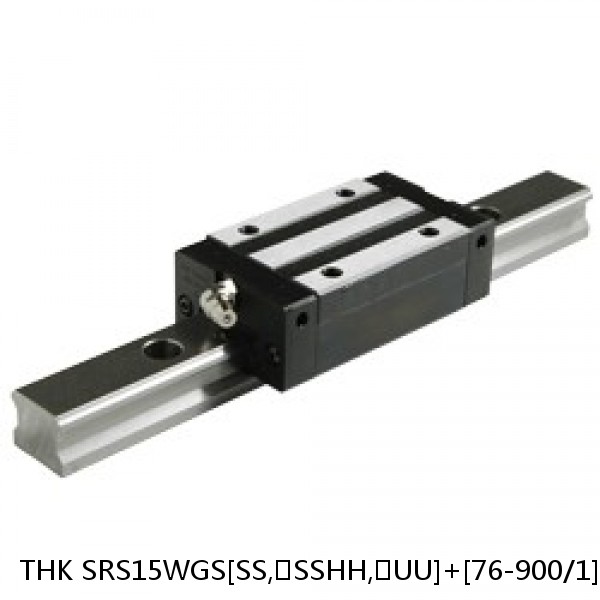 SRS15WGS[SS,​SSHH,​UU]+[76-900/1]LM THK Miniature Linear Guide Full Ball SRS-G Accuracy and Preload Selectable