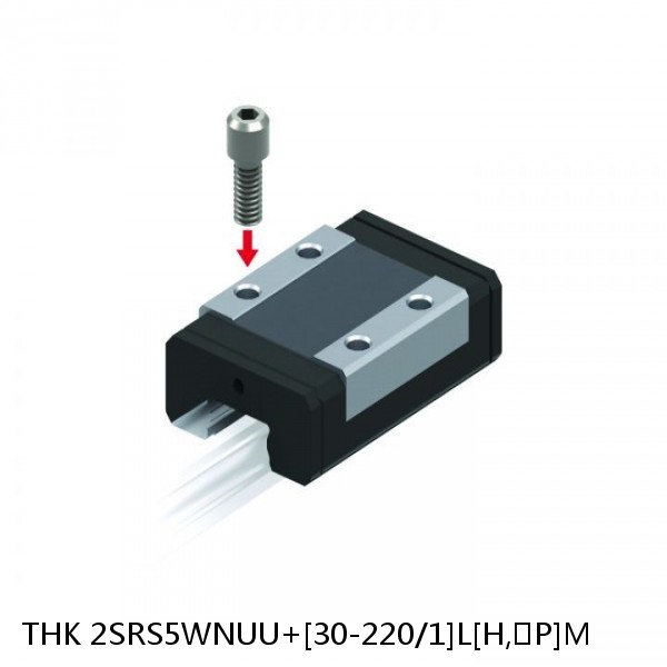 2SRS5WNUU+[30-220/1]L[H,​P]M THK Miniature Linear Guide Caged Ball SRS Series