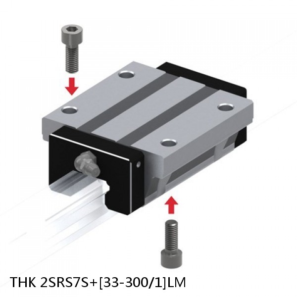 2SRS7S+[33-300/1]LM THK Miniature Linear Guide Caged Ball SRS Series