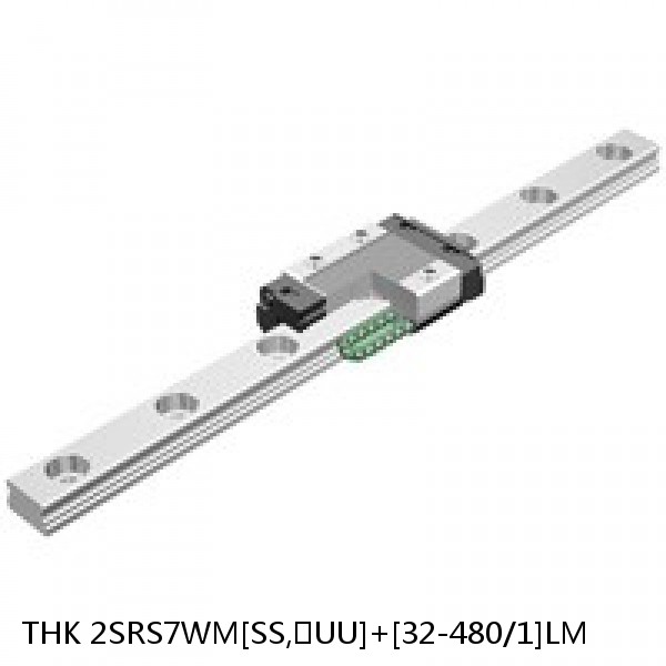 2SRS7WM[SS,​UU]+[32-480/1]LM THK Miniature Linear Guide Caged Ball SRS Series