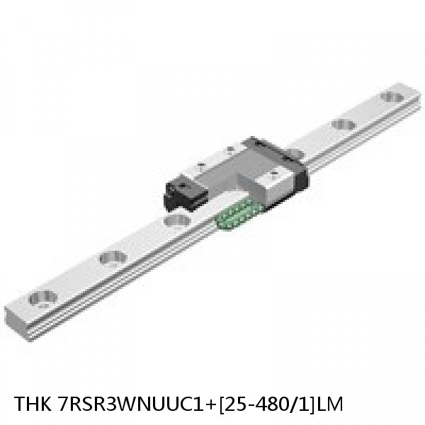 7RSR3WNUUC1+[25-480/1]LM THK Miniature Linear Guide Full Ball RSR Series #1 small image