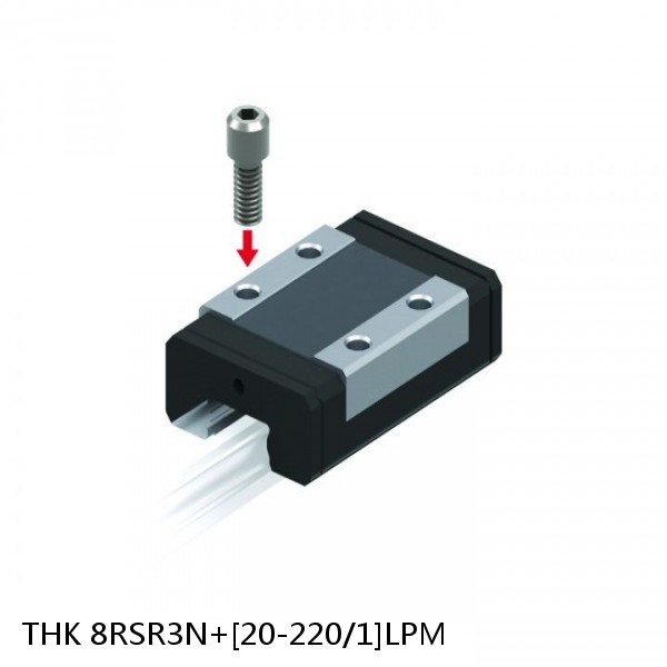 8RSR3N+[20-220/1]LPM THK Miniature Linear Guide Full Ball RSR Series #1 small image