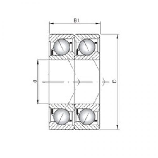 ISO 7036 BDT angular contact ball bearings #2 image