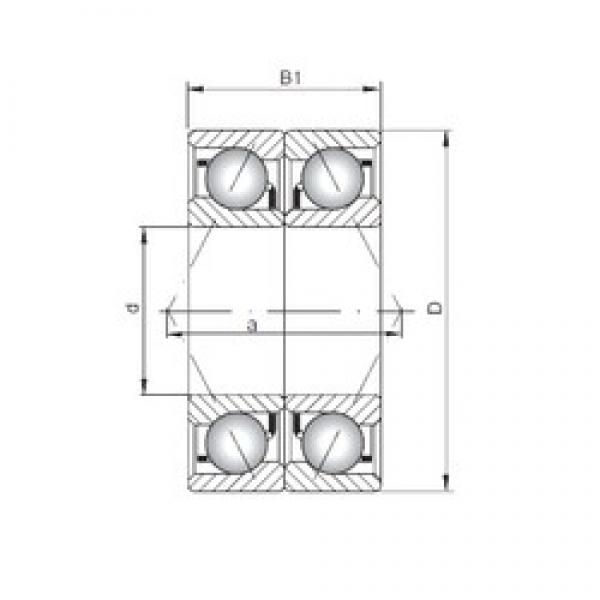 ISO 7024 ADB angular contact ball bearings #1 image