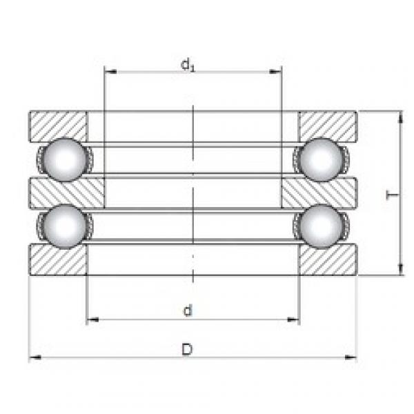 ISO 52215 thrust ball bearings #2 image
