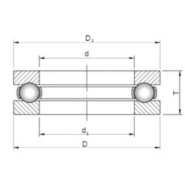 ISO 51140 thrust ball bearings #2 image