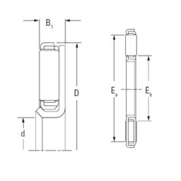 KOYO FNTF-2847 needle roller bearings #2 image