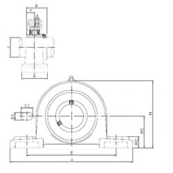 ISO UCP203 bearing units #2 image