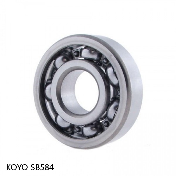 SB584 KOYO Single-row deep groove ball bearings #1 image