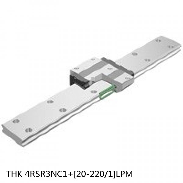 4RSR3NC1+[20-220/1]LPM THK Miniature Linear Guide Full Ball RSR Series #1 image